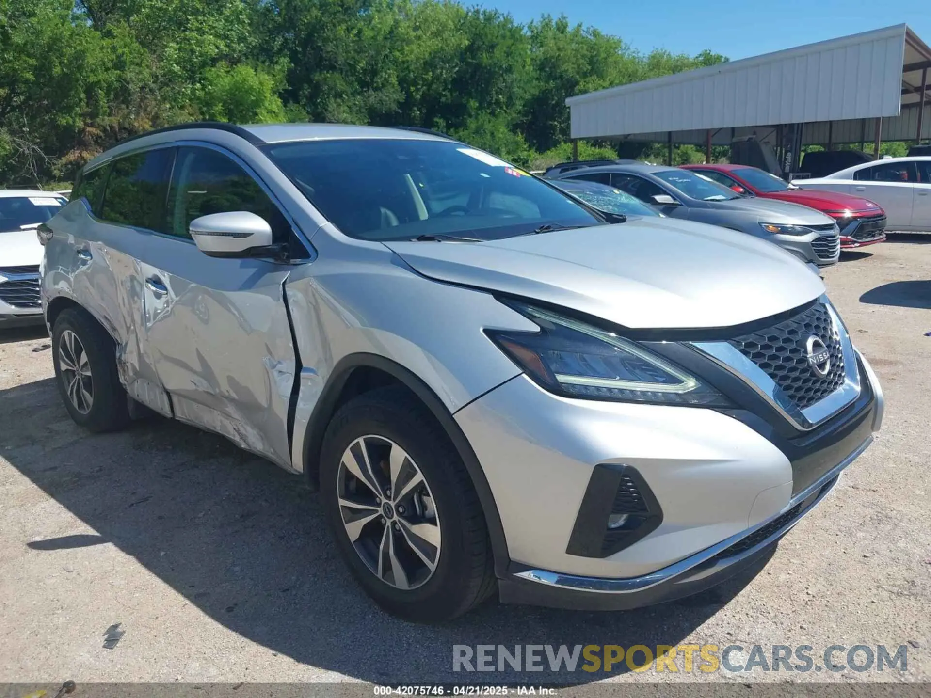 1 Фотография поврежденного автомобиля 5N1AZ2BJ8PC123349 NISSAN MURANO 2023