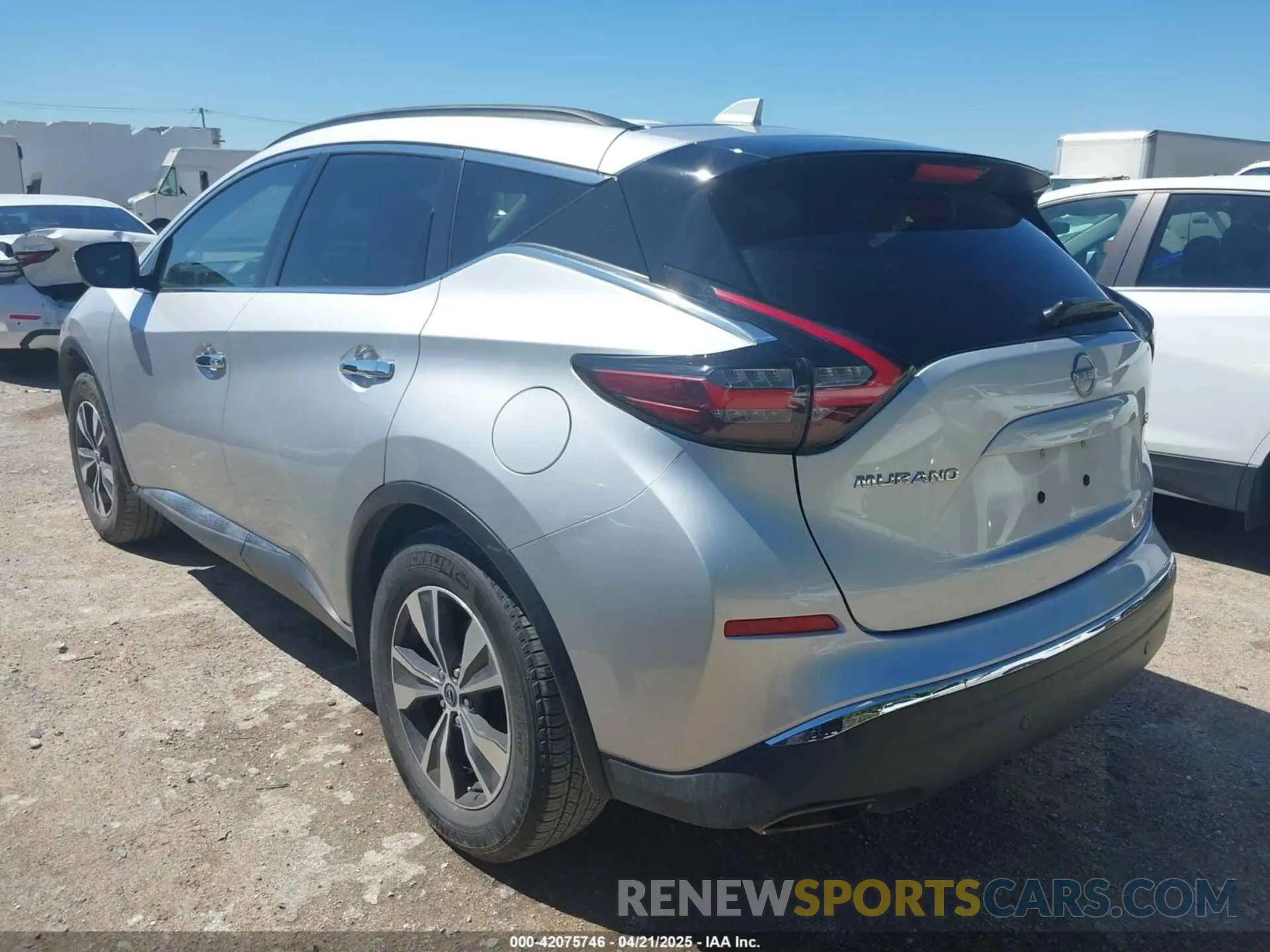3 Фотография поврежденного автомобиля 5N1AZ2BJ8PC123349 NISSAN MURANO 2023