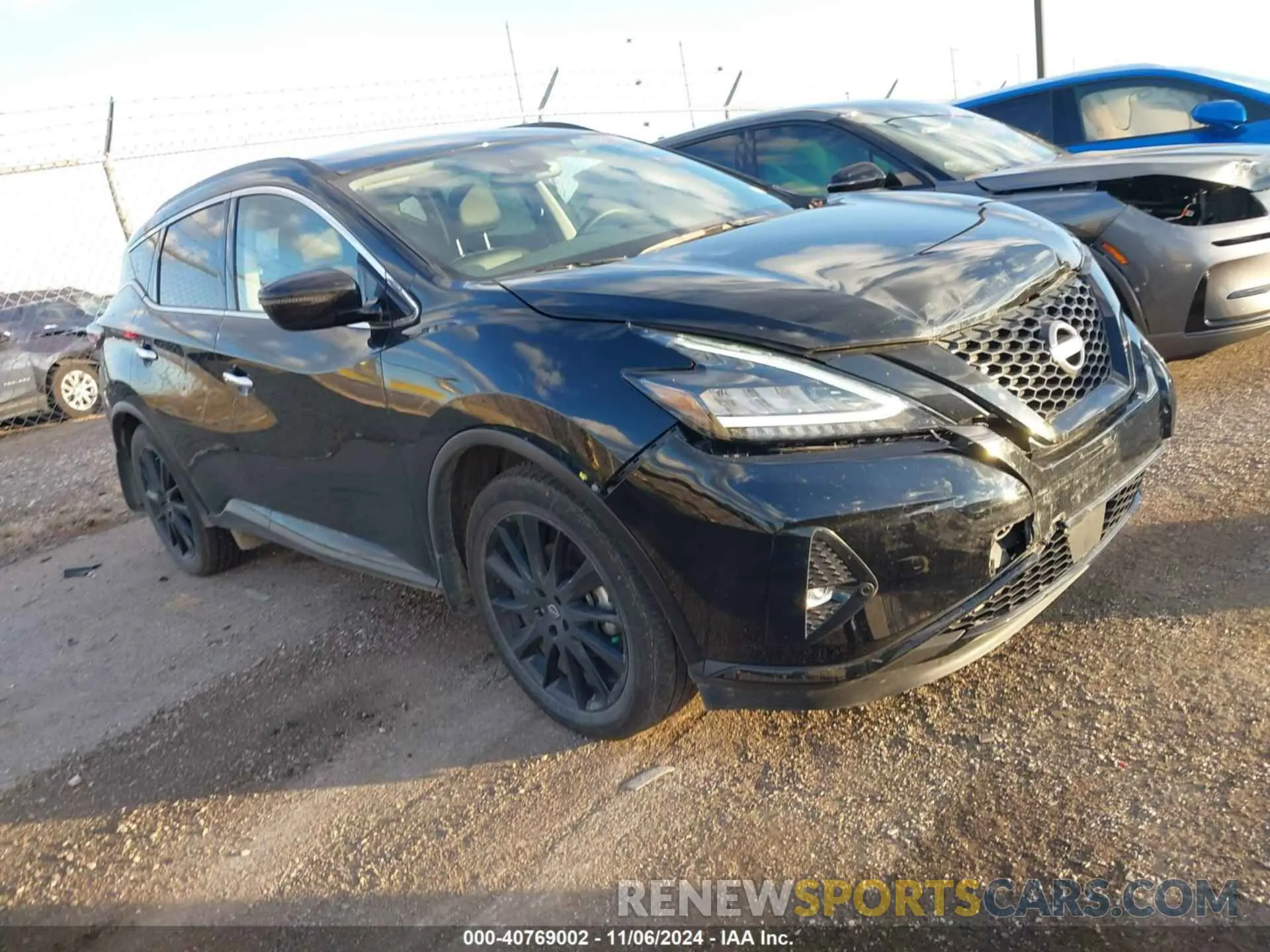 1 Photograph of a damaged car 5N1AZ2BS6PC142622 NISSAN MURANO 2023