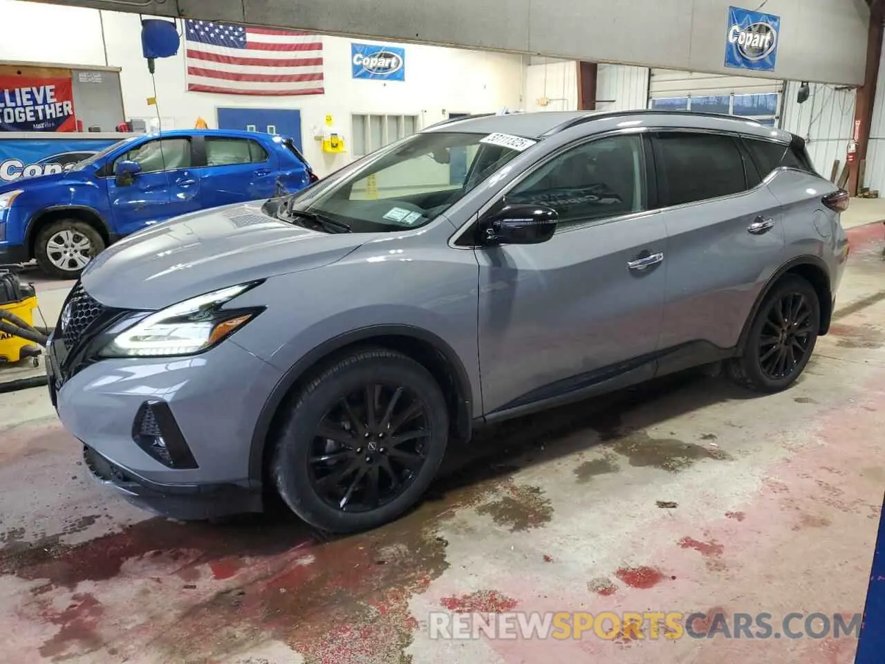 1 Photograph of a damaged car 5N1AZ2BS7PC101125 NISSAN MURANO 2023