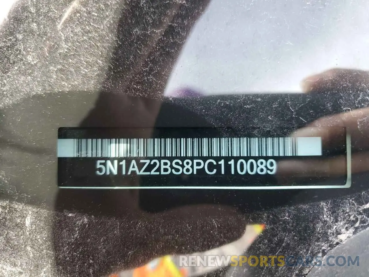 15 Photograph of a damaged car 5N1AZ2BS8PC110089 NISSAN MURANO 2023