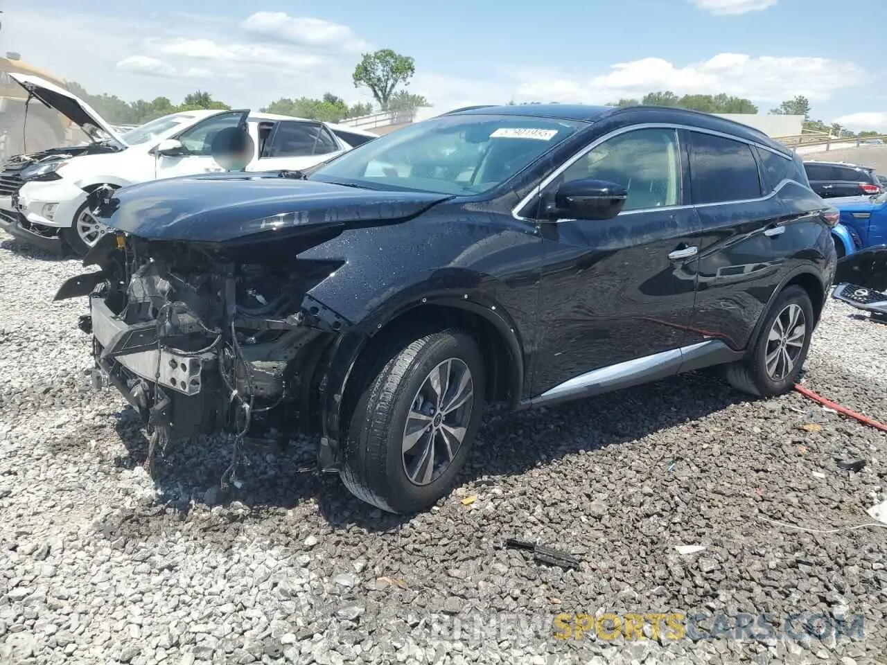 1 Photograph of a damaged car 5N1AZ2BS9PC104401 NISSAN MURANO 2023