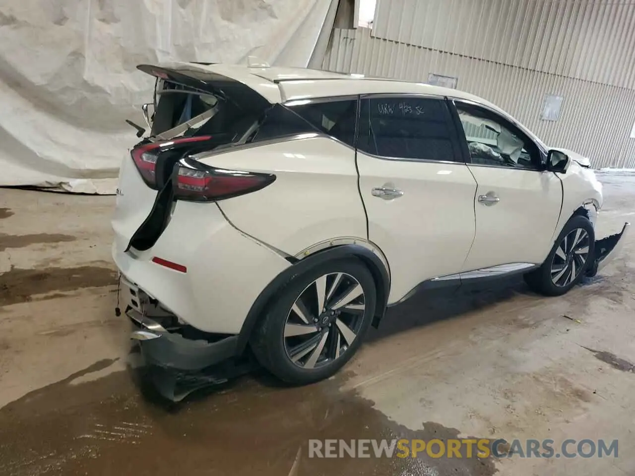 3 Фотография поврежденного автомобиля 5N1AZ2CJ1PC127483 NISSAN MURANO 2023