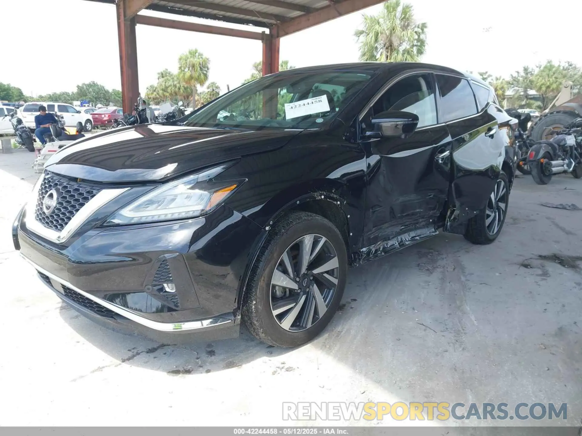 2 Photograph of a damaged car 5N1AZ2CJ2PC142607 NISSAN MURANO 2023