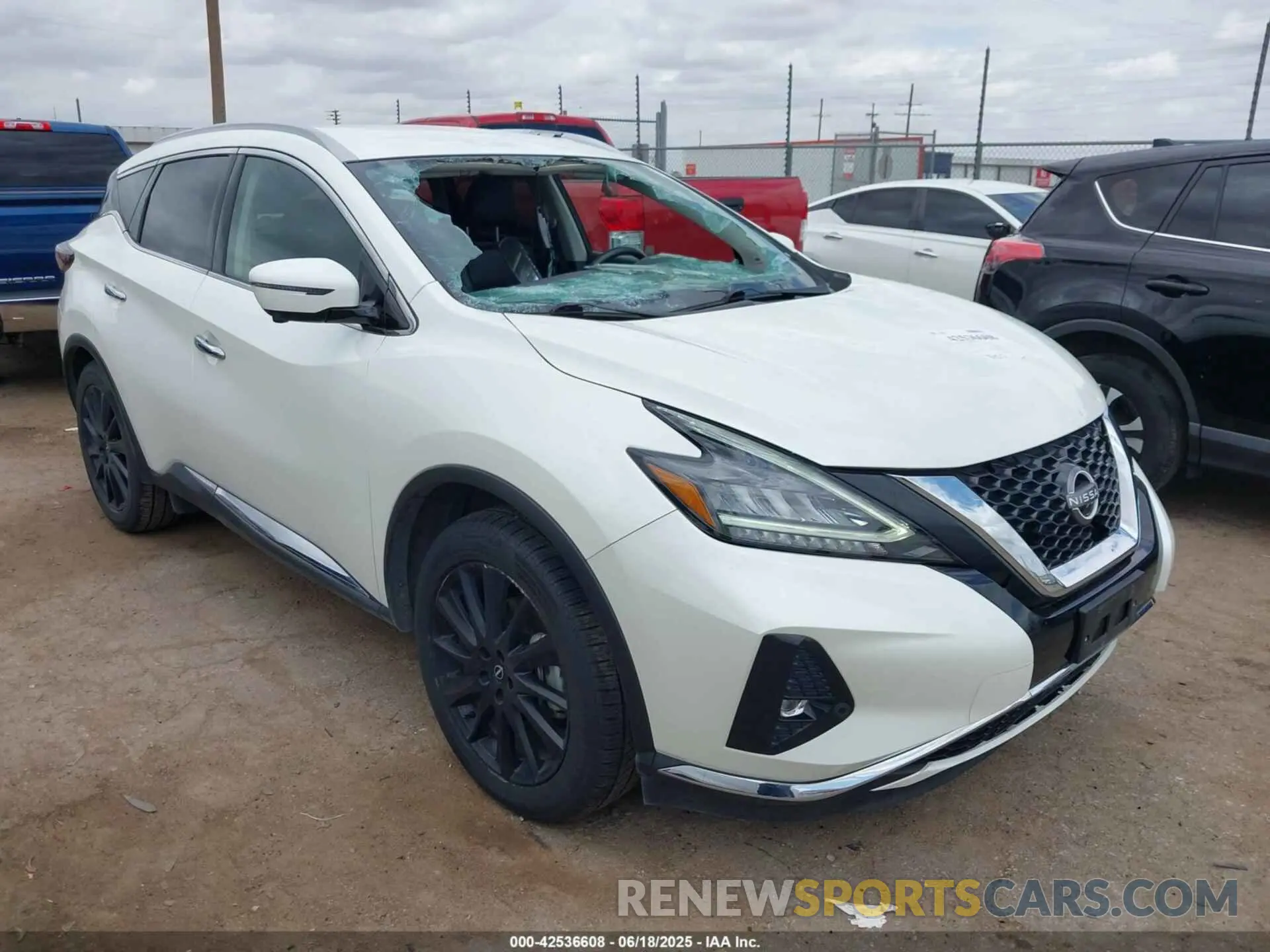 1 Photograph of a damaged car 5N1AZ2CJ4PC122679 NISSAN MURANO 2023