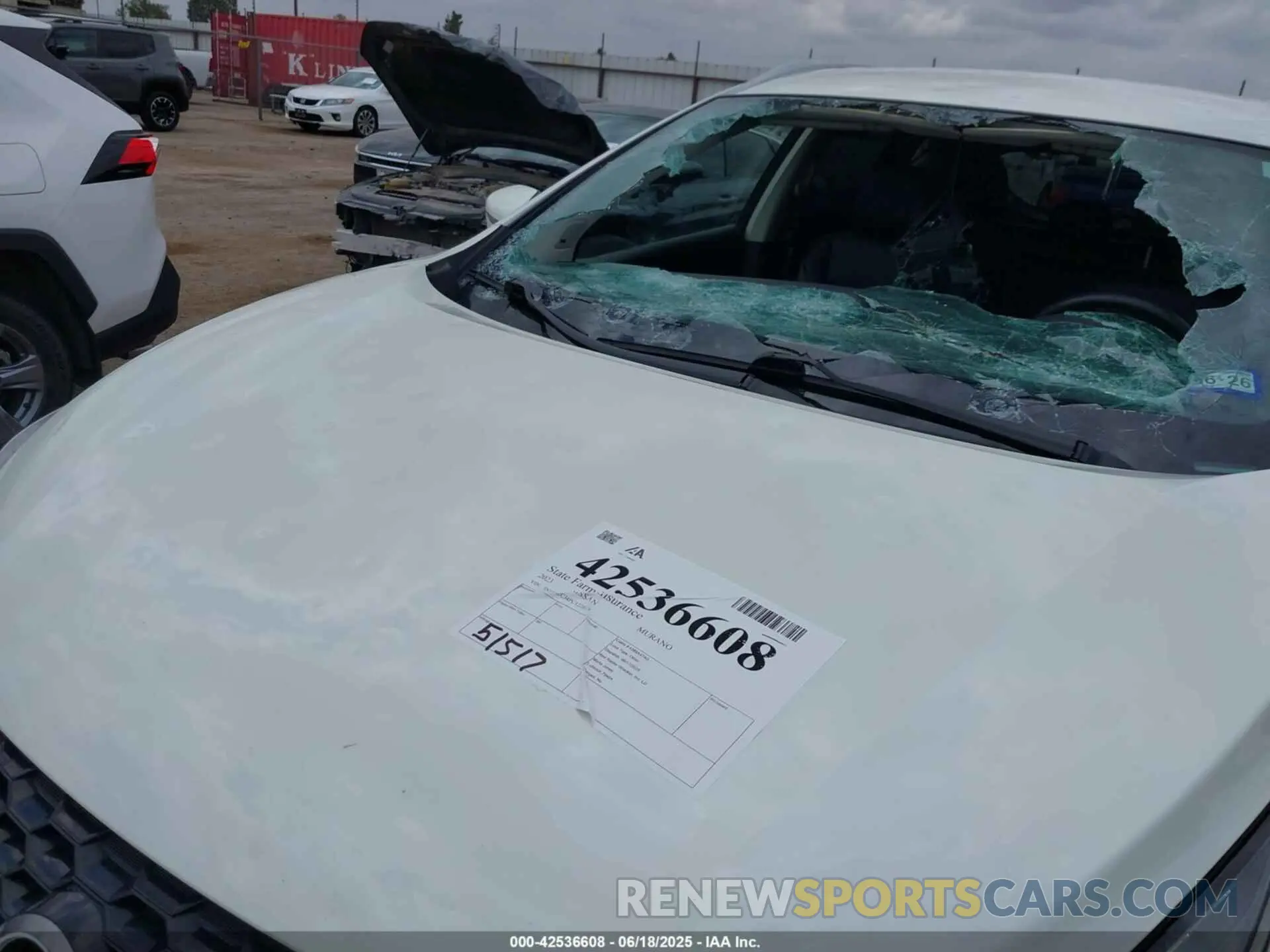 6 Photograph of a damaged car 5N1AZ2CJ4PC122679 NISSAN MURANO 2023