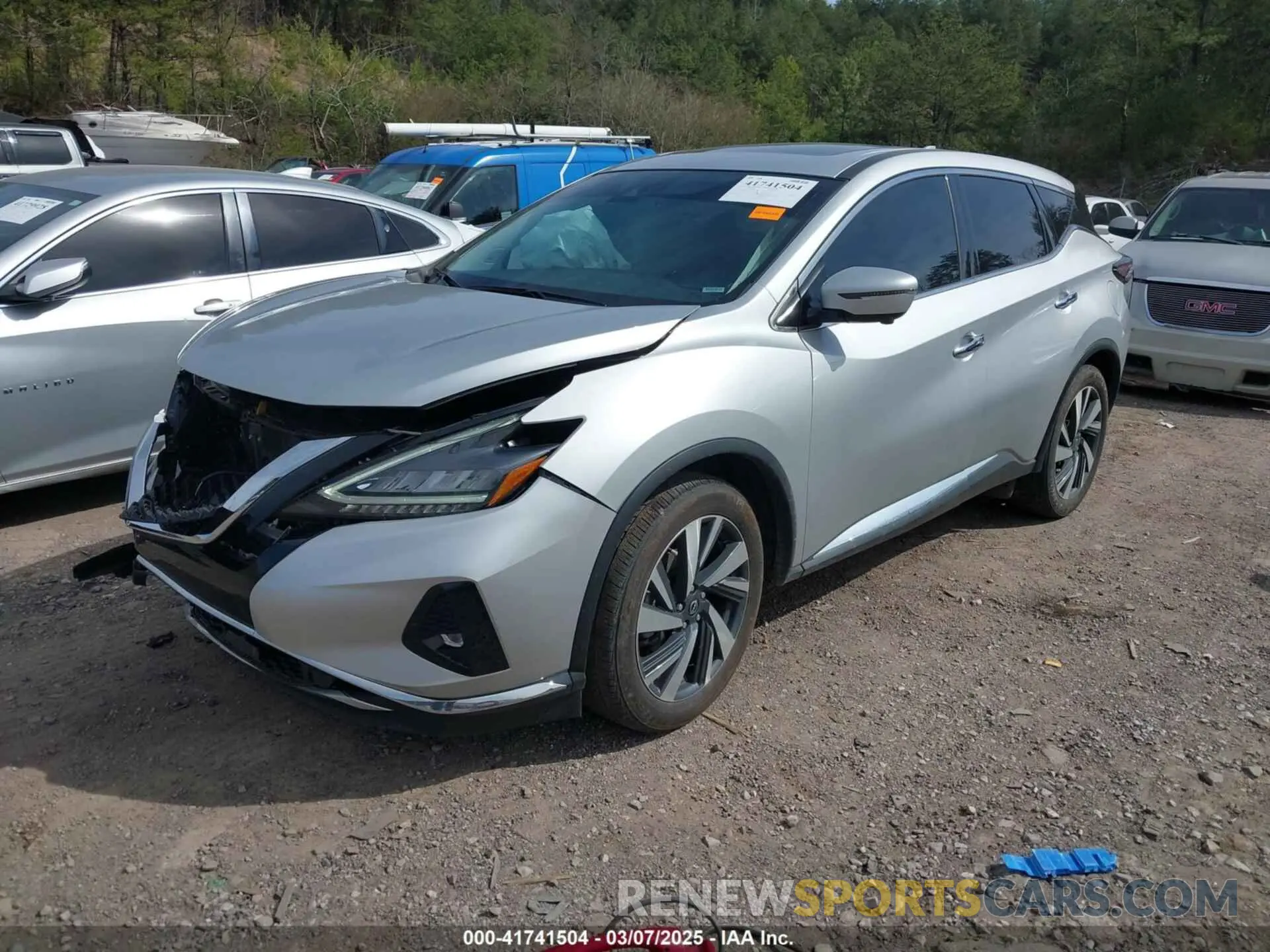 2 Фотография поврежденного автомобиля 5N1AZ2CJ4PC130734 NISSAN MURANO 2023