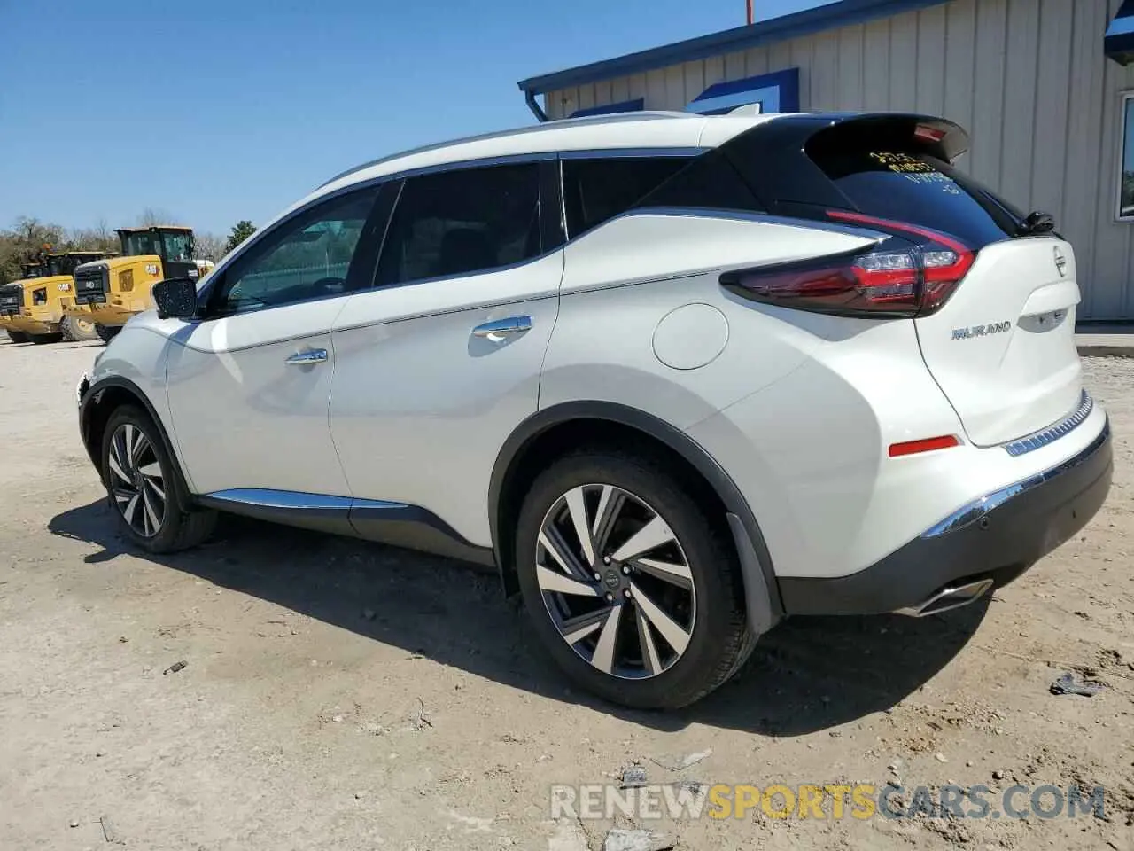 2 Photograph of a damaged car 5N1AZ2CJ8PC109546 NISSAN MURANO 2023