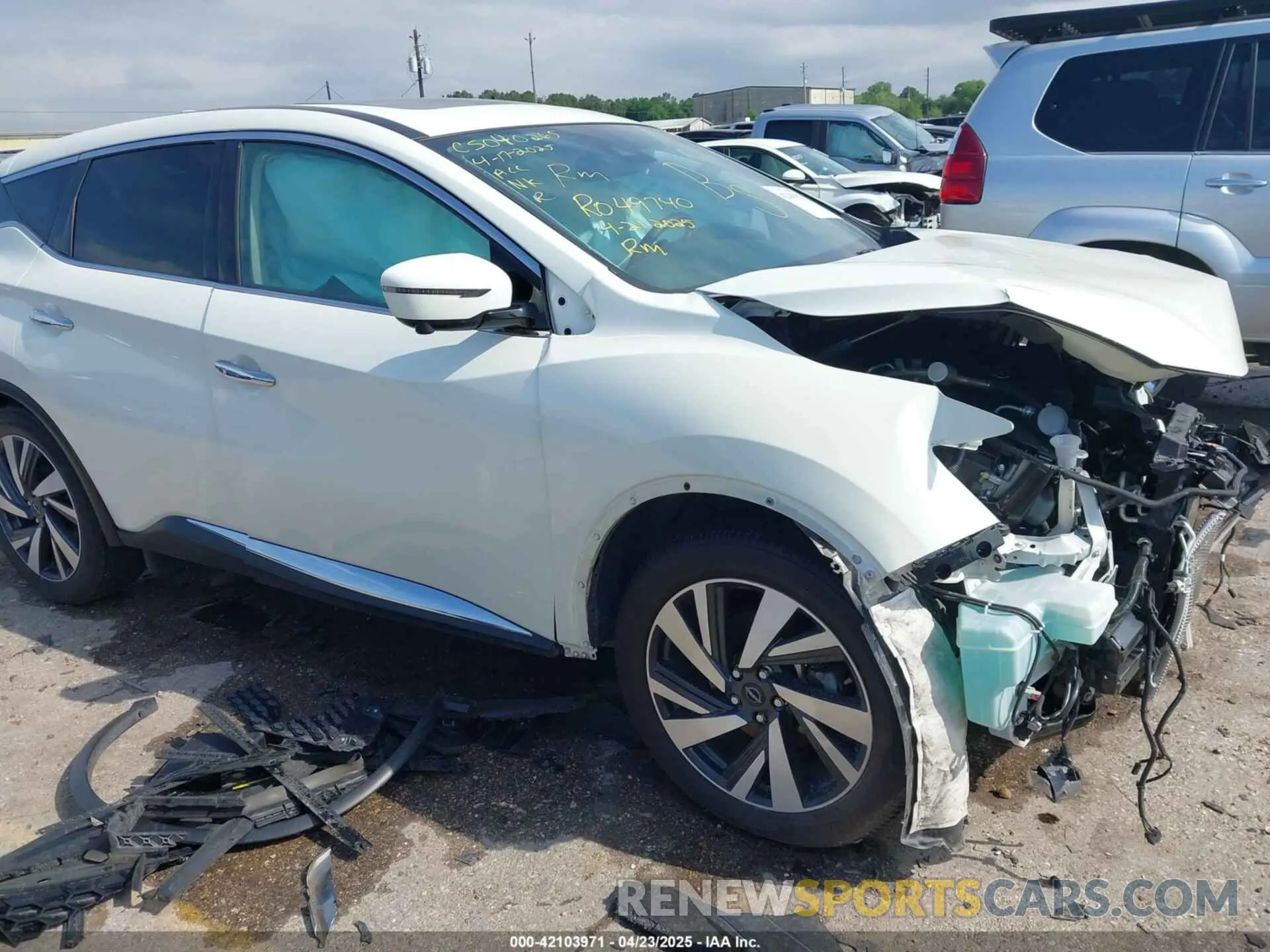 1 Фотография поврежденного автомобиля 5N1AZ2CS0PC130237 NISSAN MURANO 2023