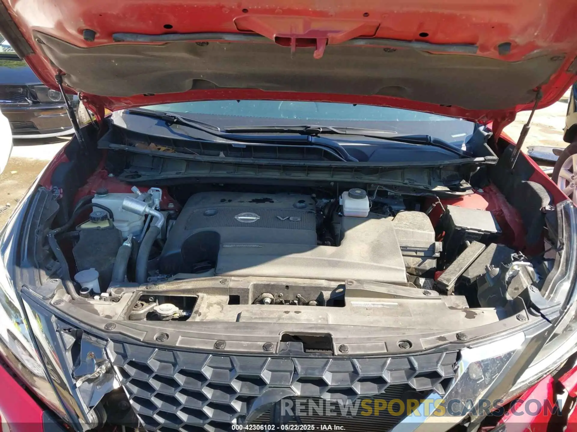 10 Photograph of a damaged car 5N1AZ2CS6PC133109 NISSAN MURANO 2023