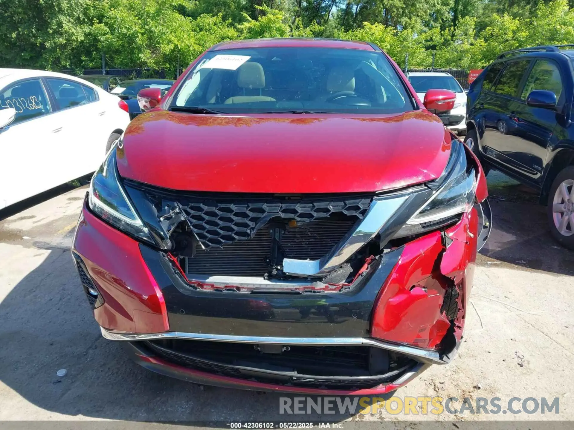 12 Photograph of a damaged car 5N1AZ2CS6PC133109 NISSAN MURANO 2023