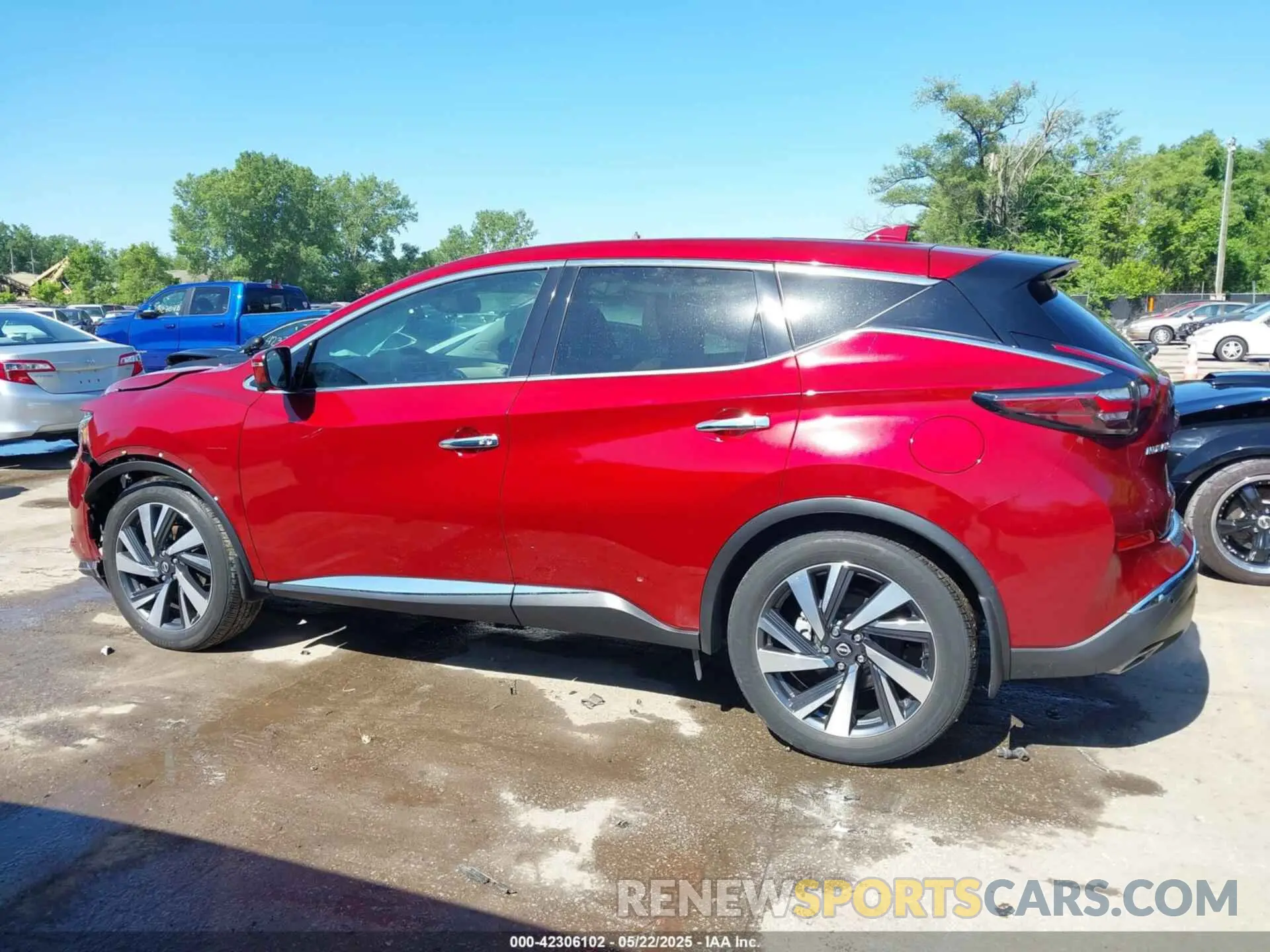 14 Photograph of a damaged car 5N1AZ2CS6PC133109 NISSAN MURANO 2023