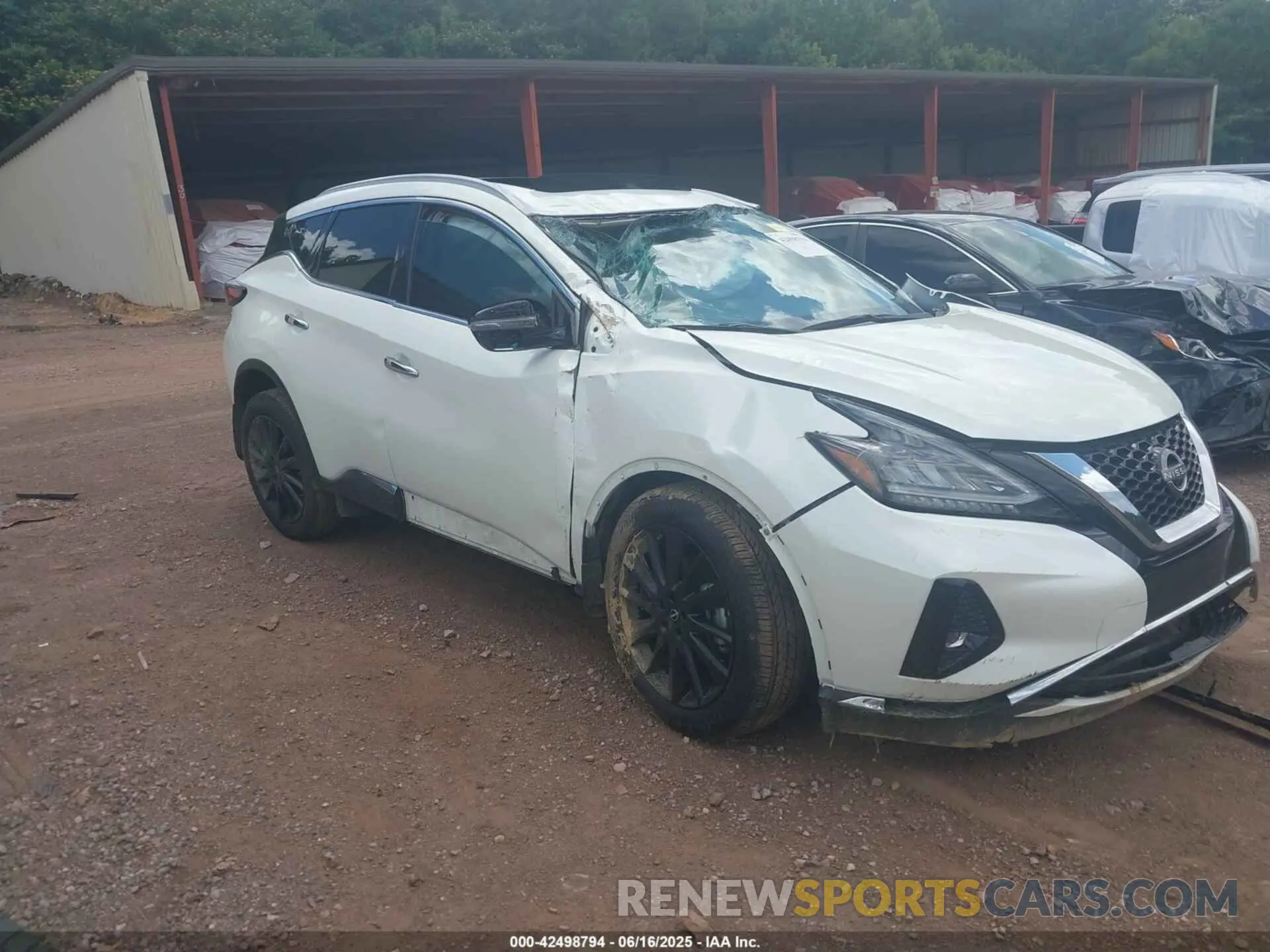 1 Photograph of a damaged car 5N1AZ2DJ3PC132795 NISSAN MURANO 2023