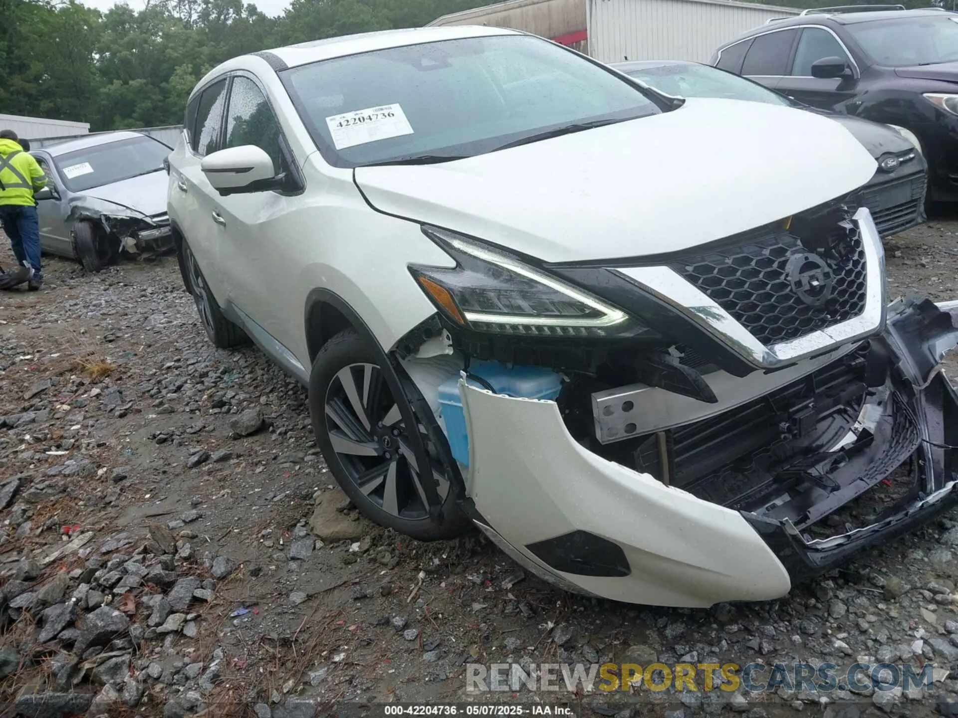 1 Photograph of a damaged car 5N1AZ2CJ2RC114566 NISSAN MURANO 2024