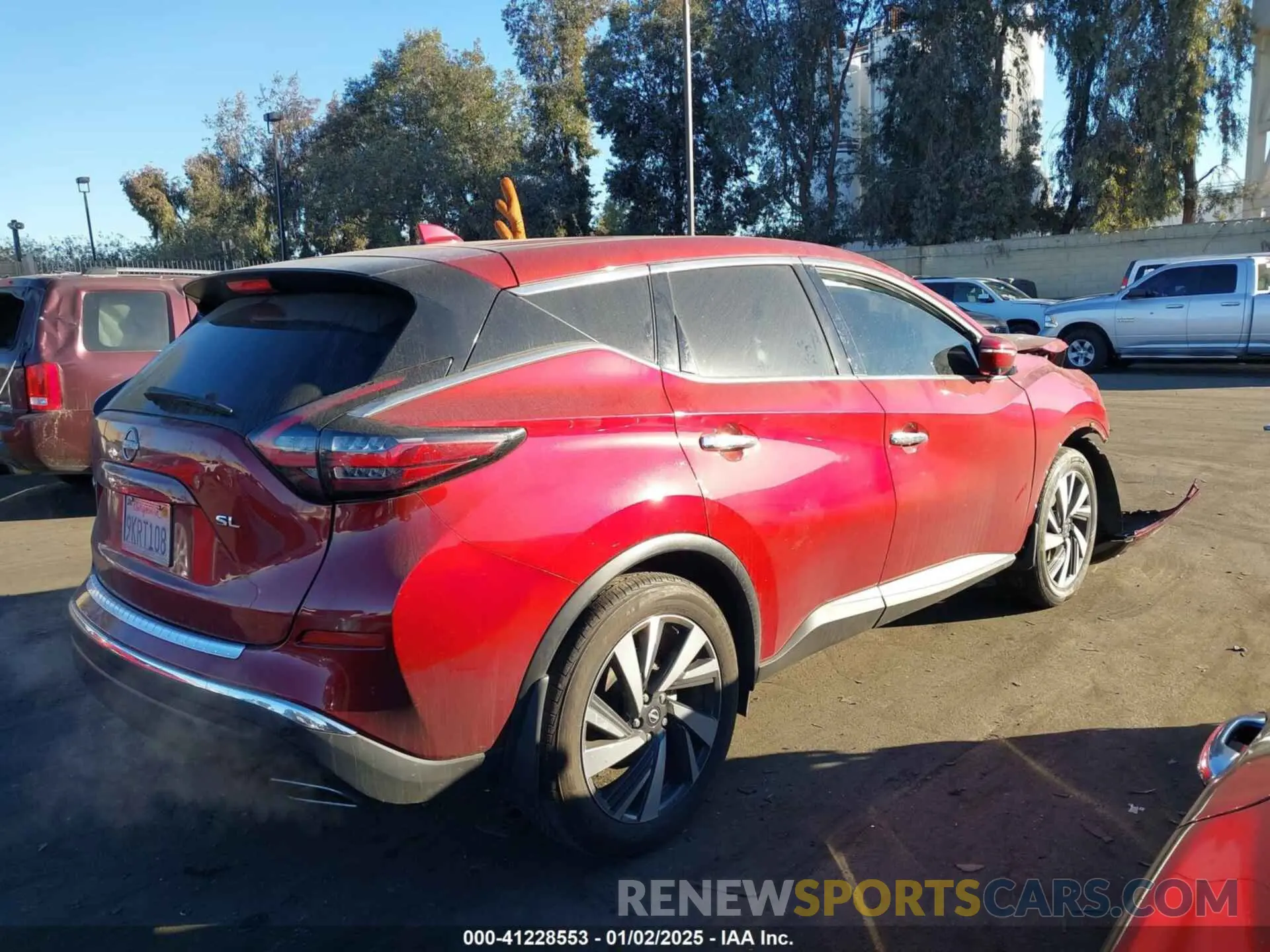 4 Photograph of a damaged car 5N1AZ2CJ9RC101040 NISSAN MURANO 2024