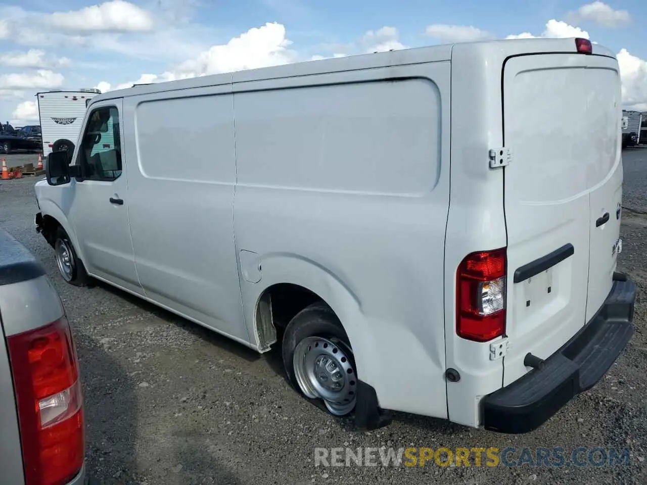 2 Photograph of a damaged car 1N6BF0KM7KN809036 NISSAN NV 2019
