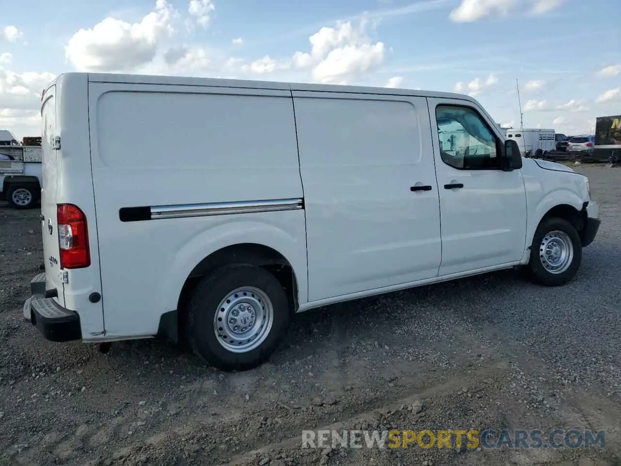3 Photograph of a damaged car 1N6BF0KM7KN809036 NISSAN NV 2019