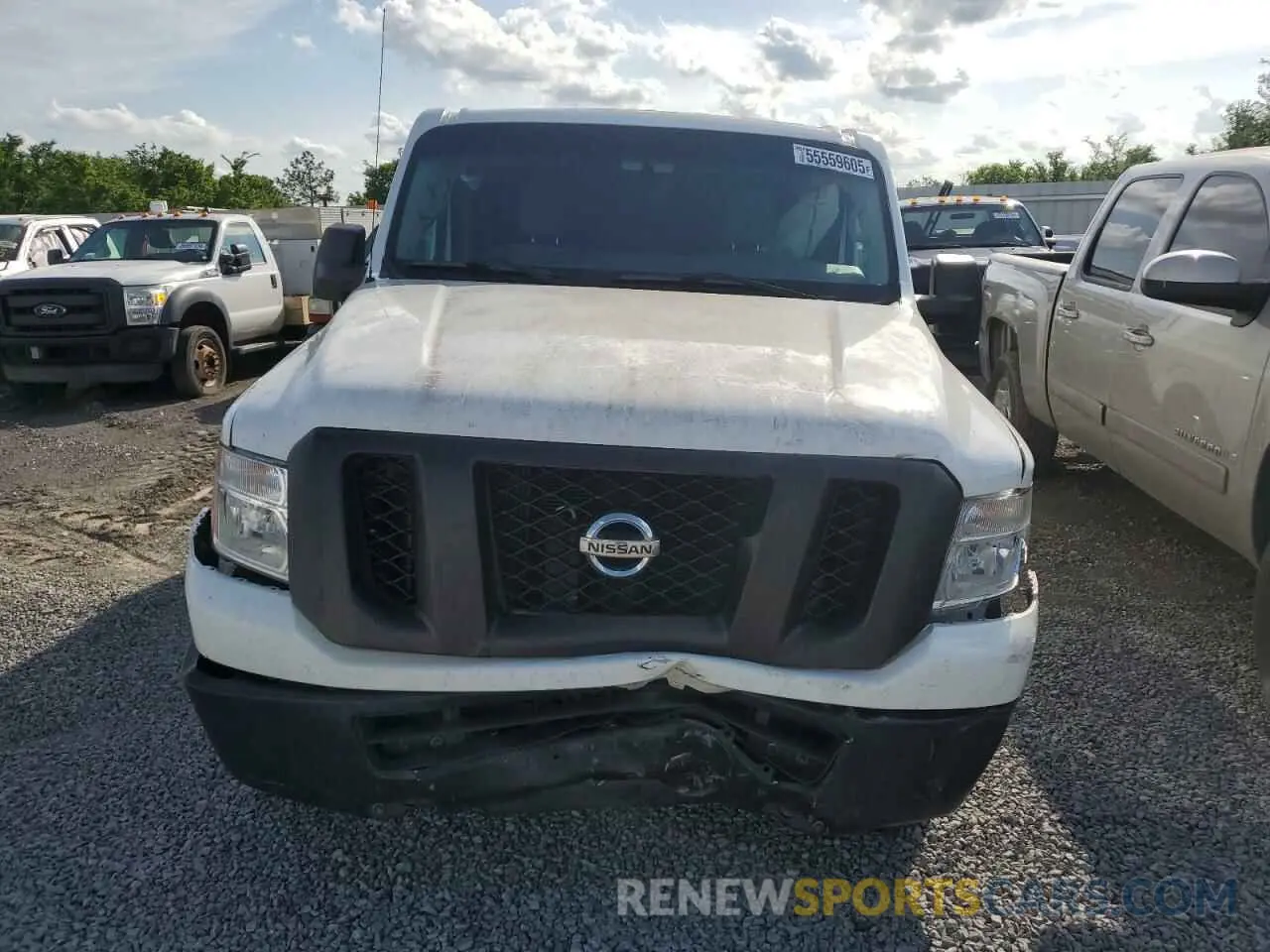 5 Photograph of a damaged car 1N6BF0KM7KN809036 NISSAN NV 2019