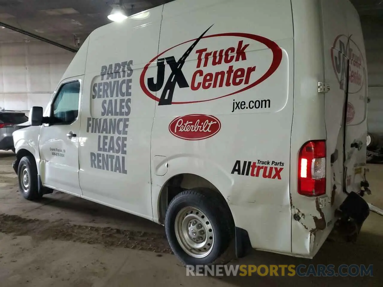 2 Photograph of a damaged car 1N6BF0LY4KN808217 NISSAN NV 2019