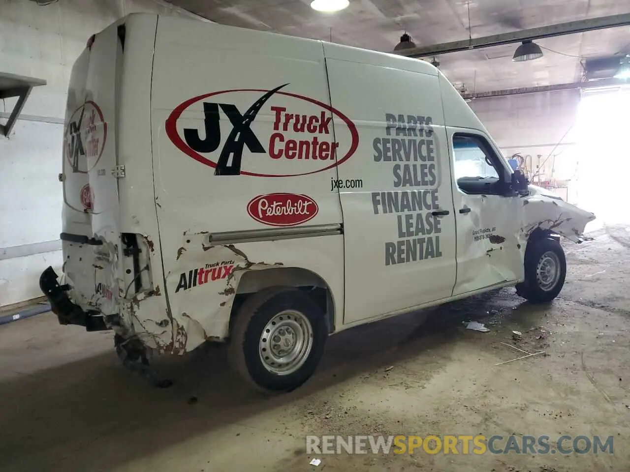 3 Photograph of a damaged car 1N6BF0LY4KN808217 NISSAN NV 2019