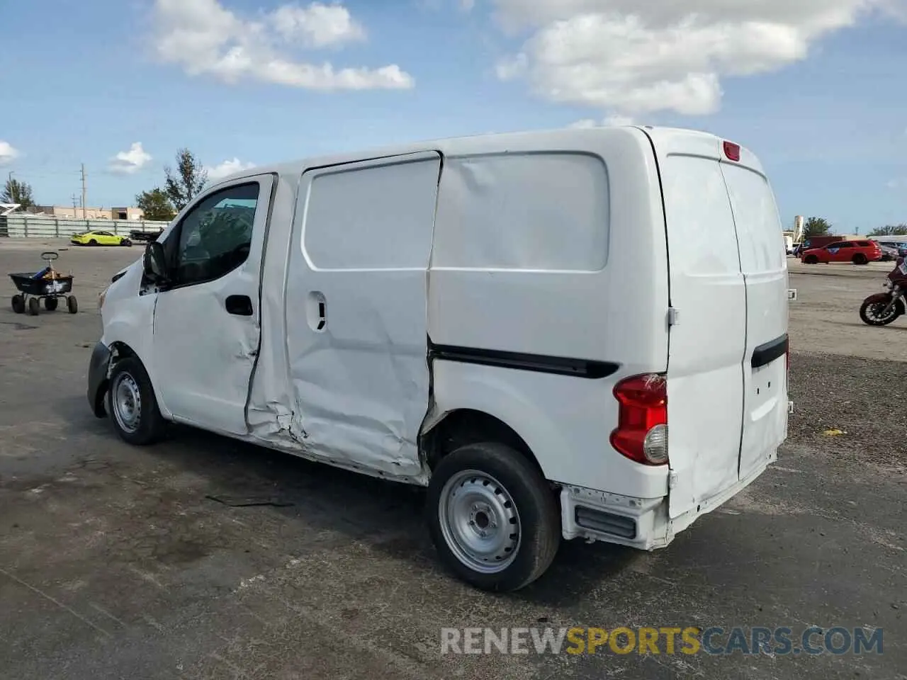 2 Фотография поврежденного автомобиля 3N6CM0KN0KK709501 NISSAN NV 2019