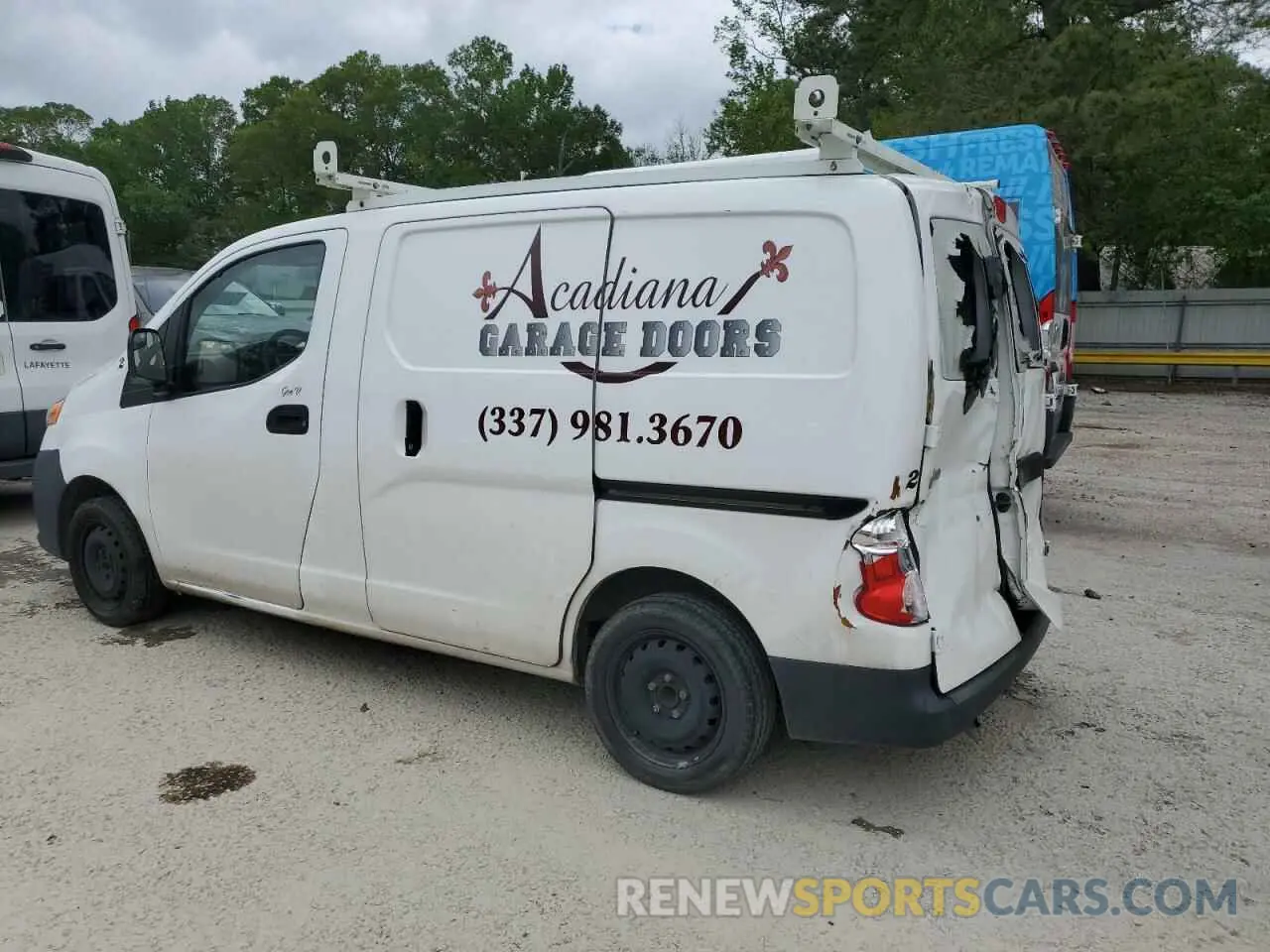 2 Photograph of a damaged car 3N6CM0KN5KK692999 NISSAN NV 2019