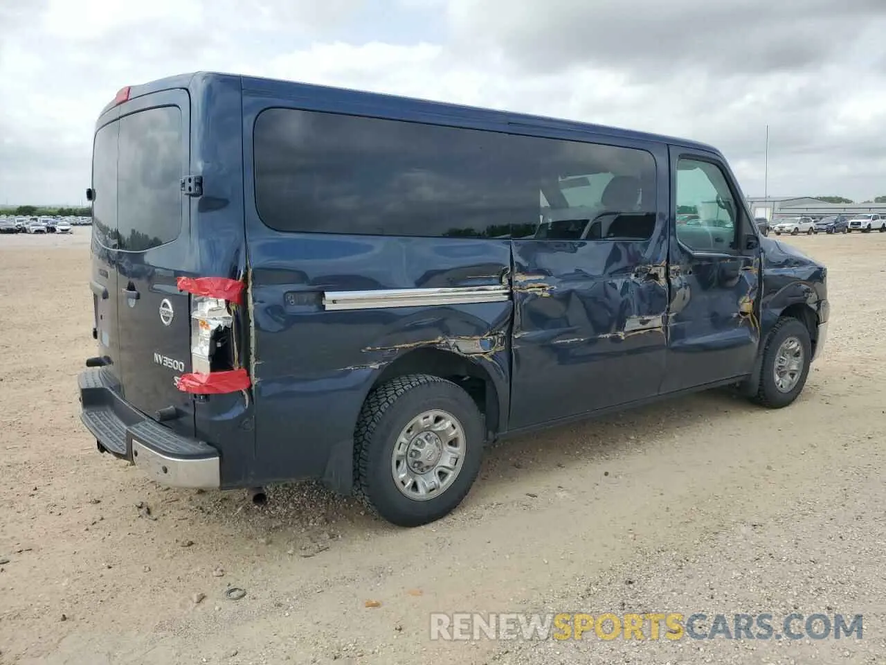 3 Photograph of a damaged car 5BZBF0AA8KN851208 NISSAN NV 2019