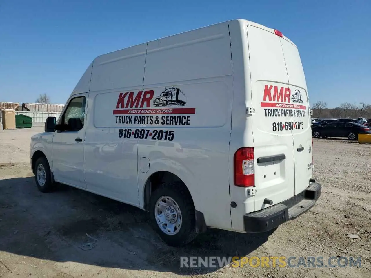 2 Photograph of a damaged car 1N6BF0LY0LN812329 NISSAN NV 2020