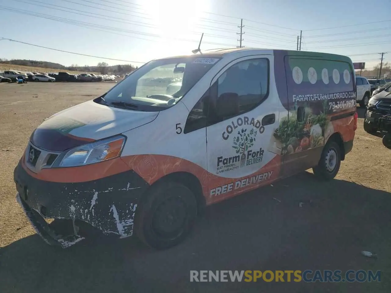 1 Фотография поврежденного автомобиля 3N6CM0KN0LK695679 NISSAN NV 2020
