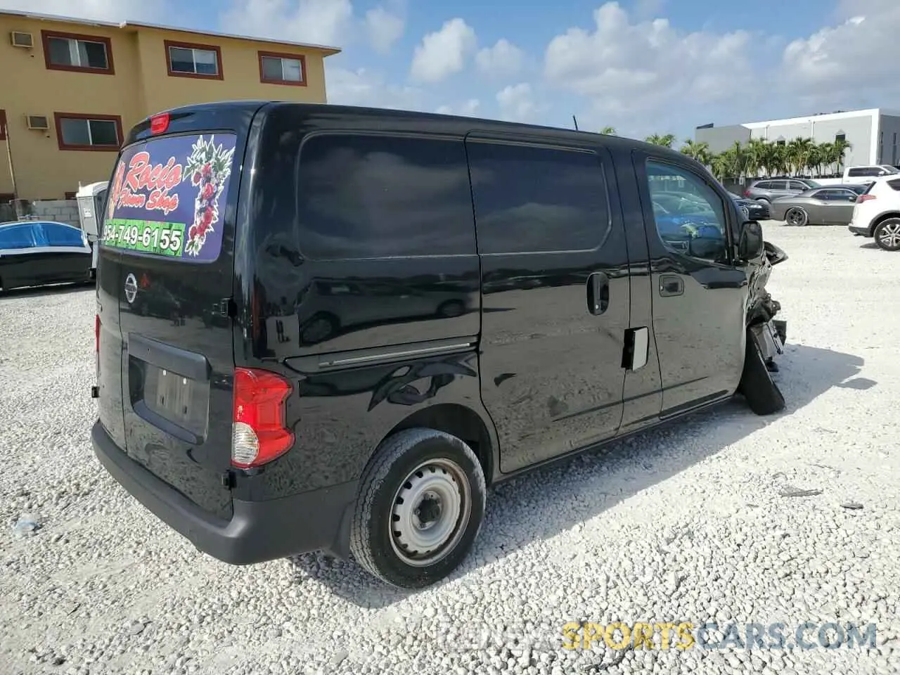 3 Photograph of a damaged car 3N6CM0KN2LK710182 NISSAN NV 2020