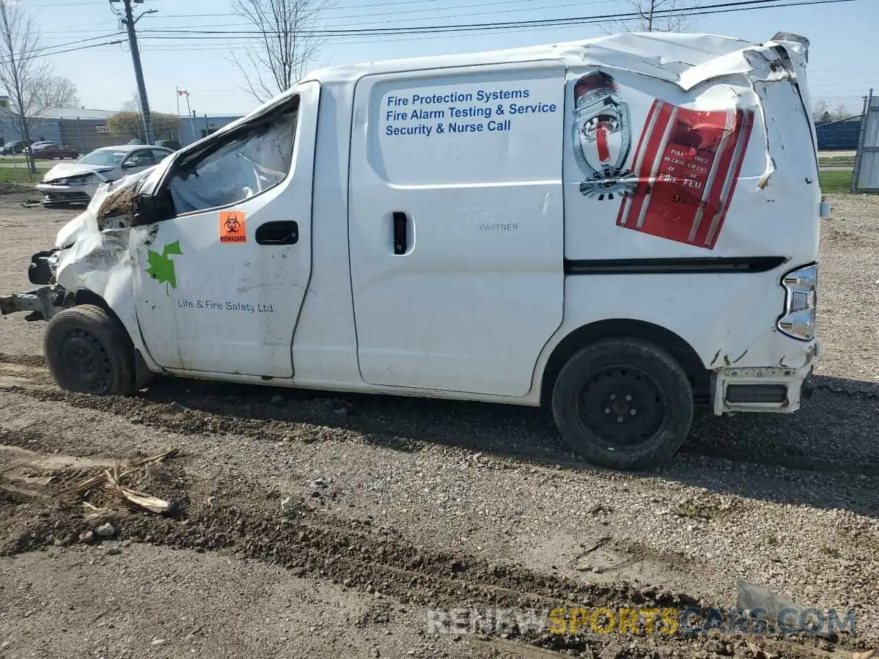 2 Photograph of a damaged car 3N6CM0KN4LK710541 NISSAN NV 2020