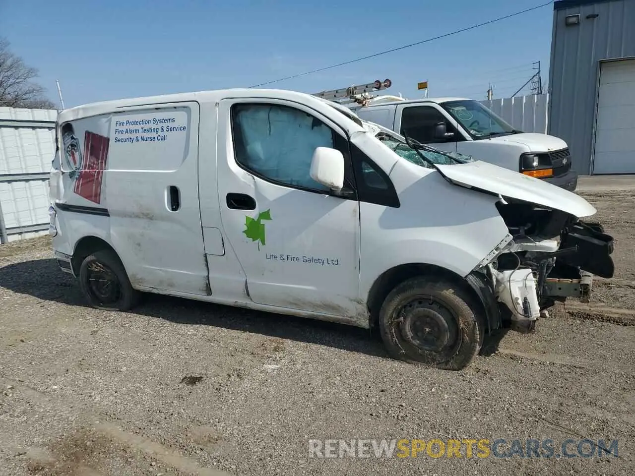 4 Photograph of a damaged car 3N6CM0KN4LK710541 NISSAN NV 2020