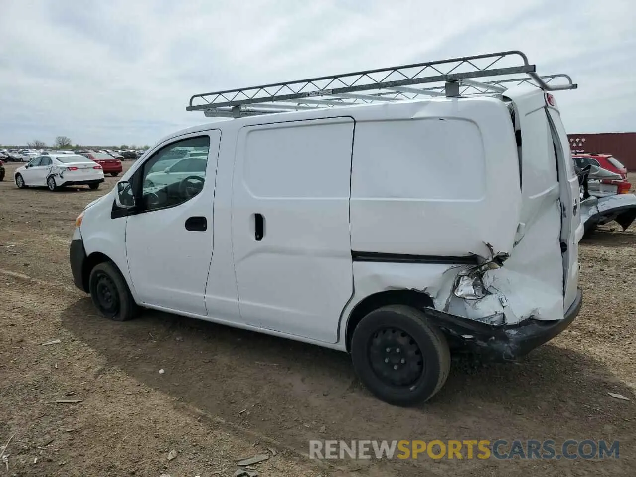 2 Photograph of a damaged car 3N6CM0KN7LK700635 NISSAN NV 2020