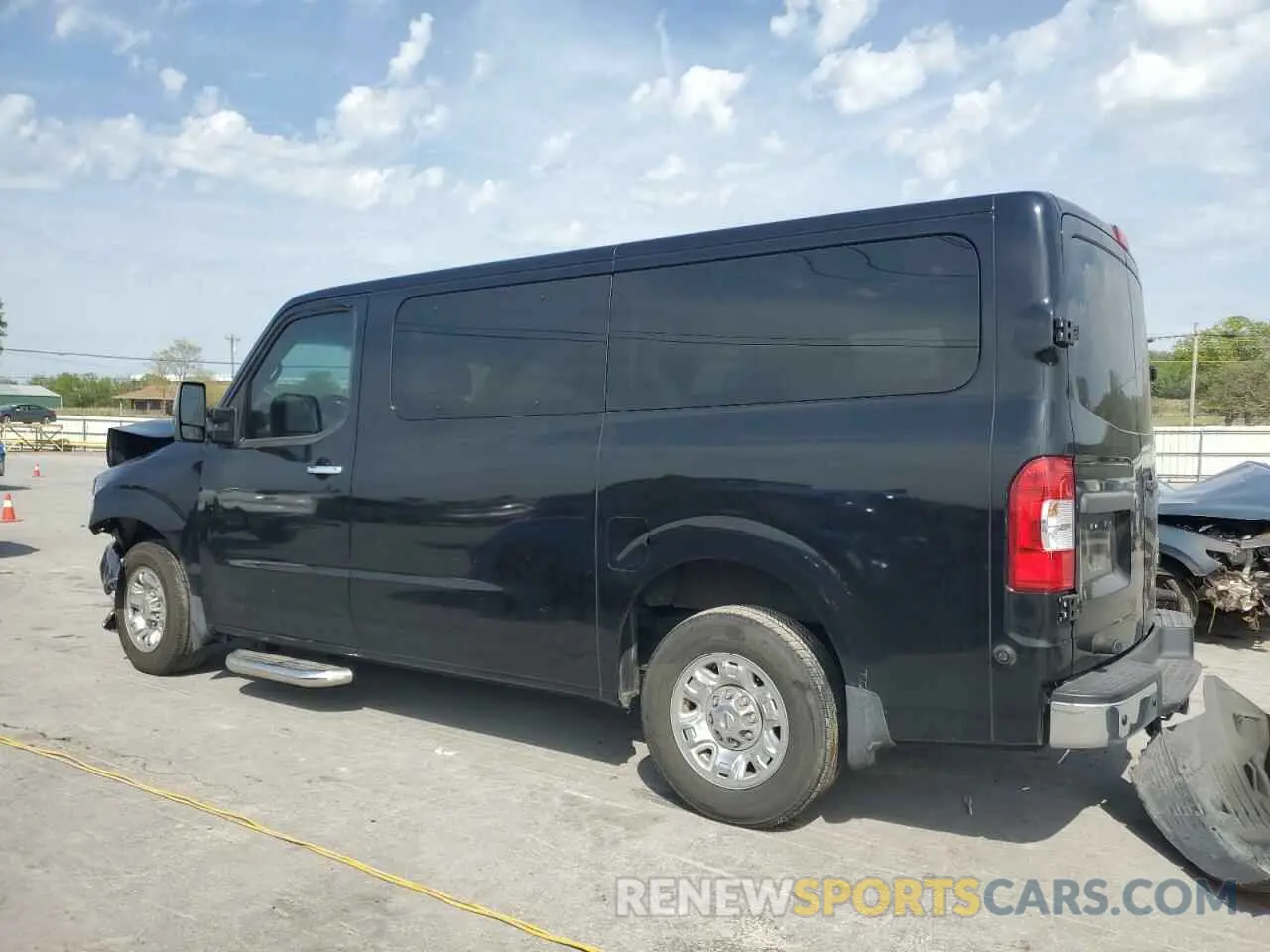 2 Photograph of a damaged car 5BZAF0AA3LN852134 NISSAN NV 2020