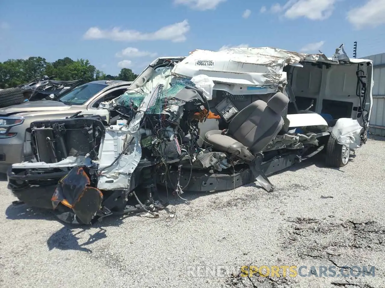 1 Photograph of a damaged car 1N6AF0KY2MN805929 NISSAN NV 2021