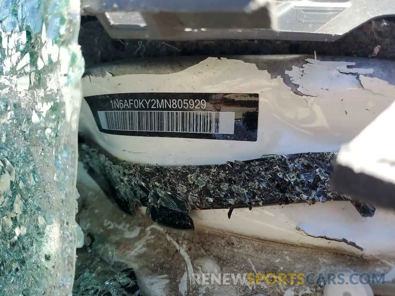 14 Photograph of a damaged car 1N6AF0KY2MN805929 NISSAN NV 2021