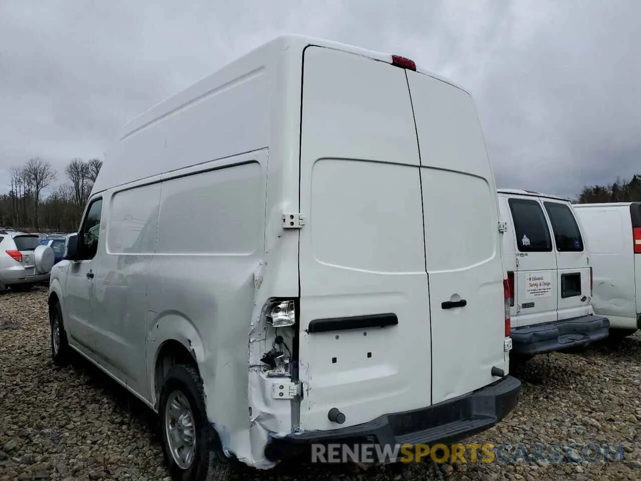 2 Photograph of a damaged car 1N6AF0LY5MN805342 NISSAN NV 2021
