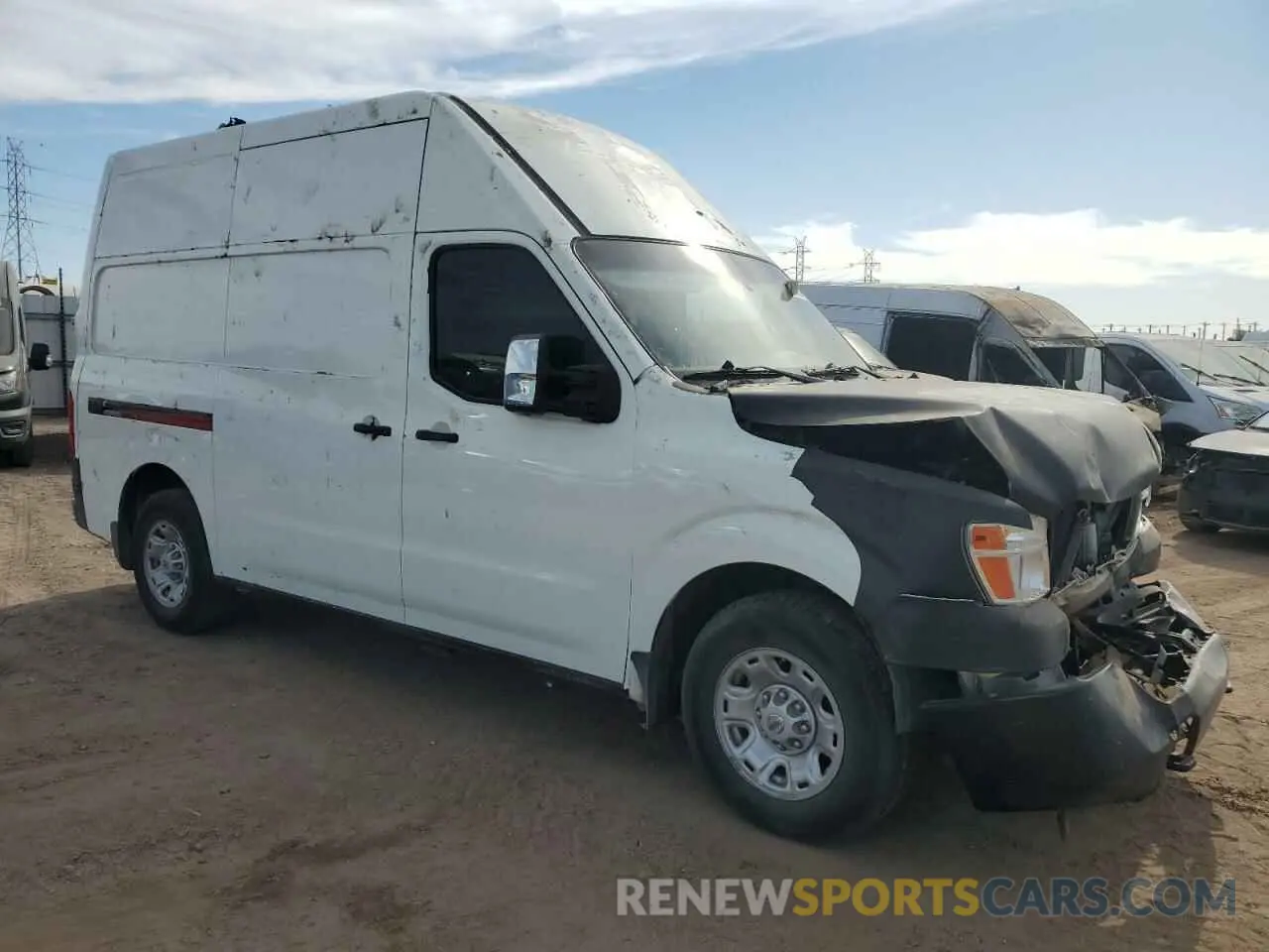 4 Photograph of a damaged car 1N6AF0LYXMN805479 NISSAN NV 2021