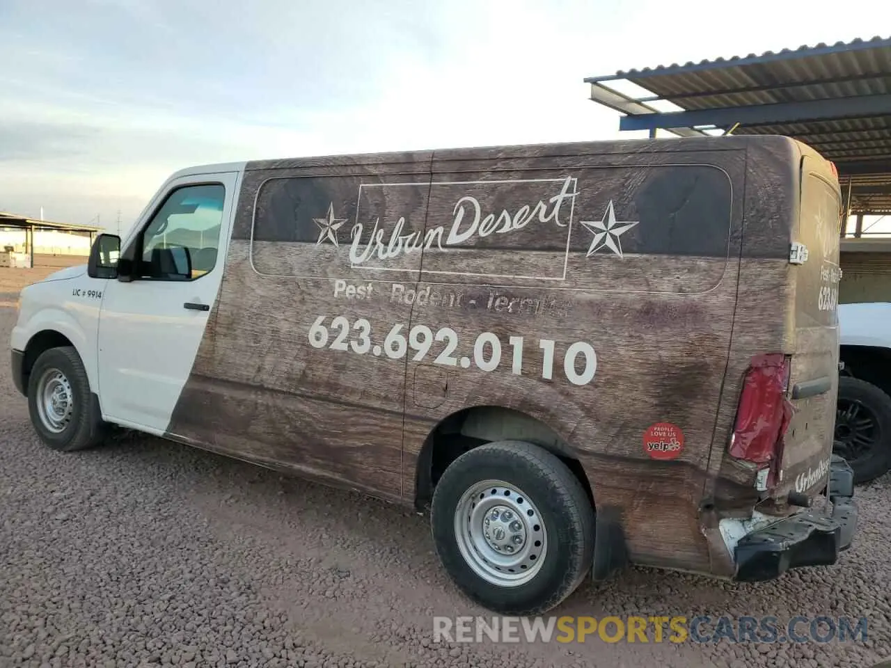 2 Фотография поврежденного автомобиля 1N6BF0KM8MN807301 NISSAN NV 2021