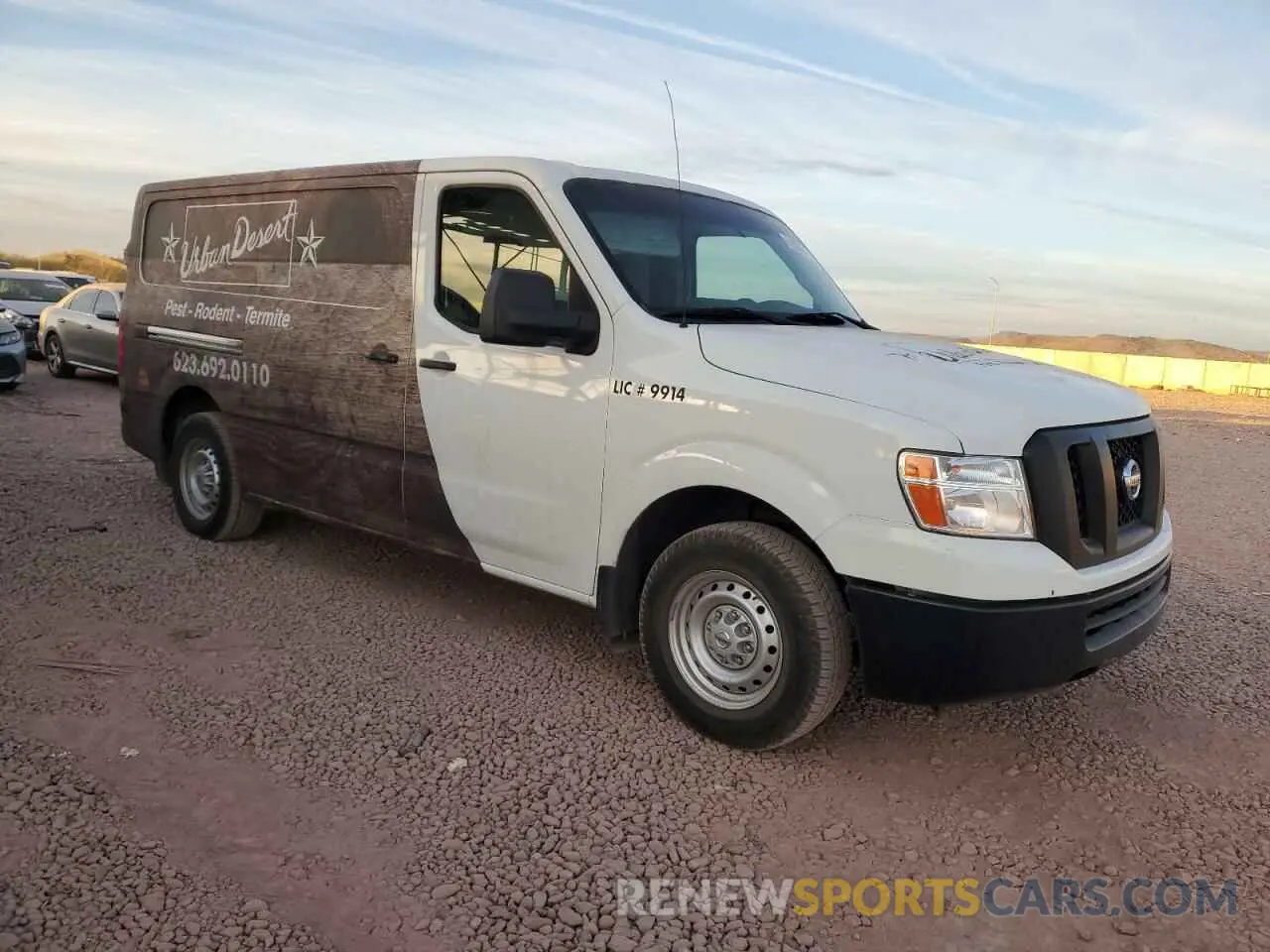4 Фотография поврежденного автомобиля 1N6BF0KM8MN807301 NISSAN NV 2021