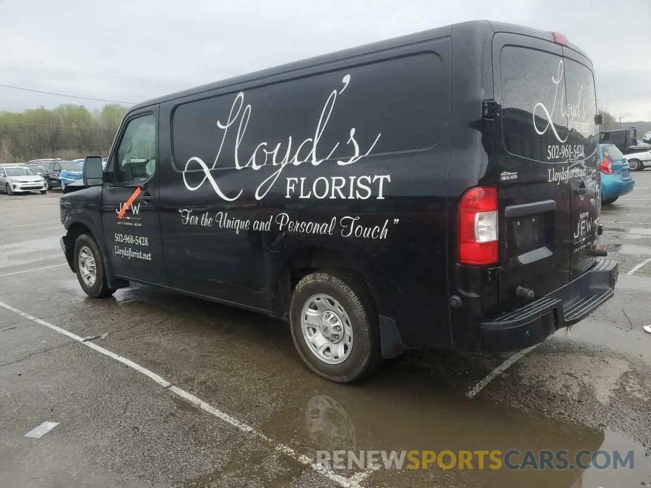 2 Photograph of a damaged car 1N6BF0KY1MN805263 NISSAN NV 2021