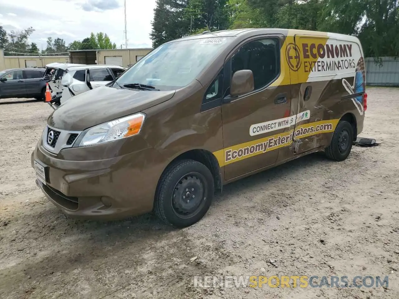 1 Photograph of a damaged car 3N6CM0KN1MK696616 NISSAN NV 2021
