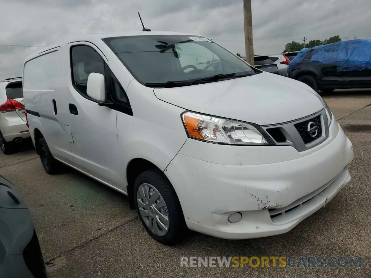4 Photograph of a damaged car 3N6CM0KN2MK707803 NISSAN NV 2021