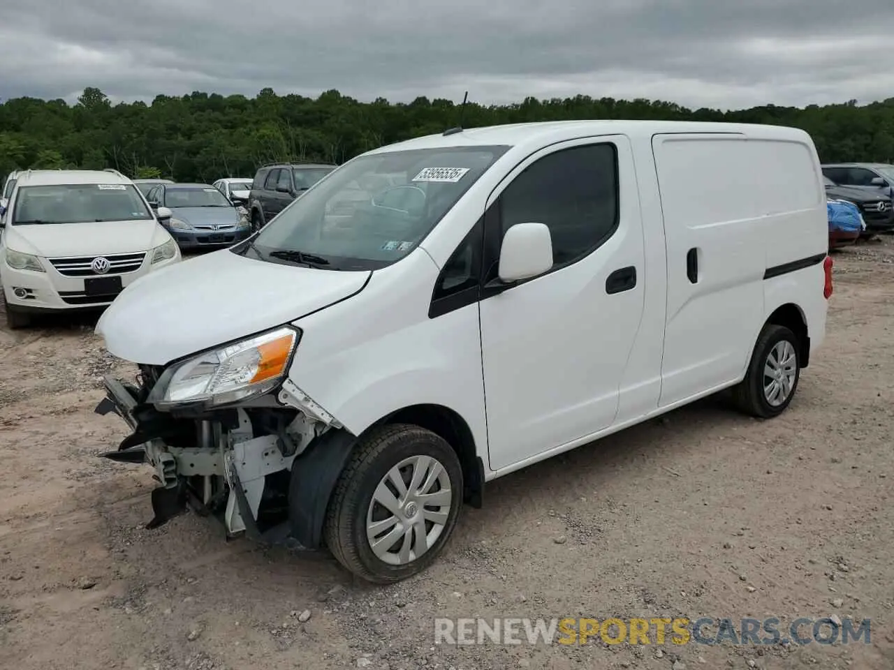 1 Photograph of a damaged car 3N6CM0KN2MK708126 NISSAN NV 2021