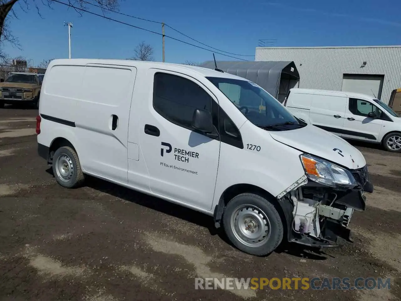 4 Photograph of a damaged car 3N6CM0KN3MK698111 NISSAN NV 2021