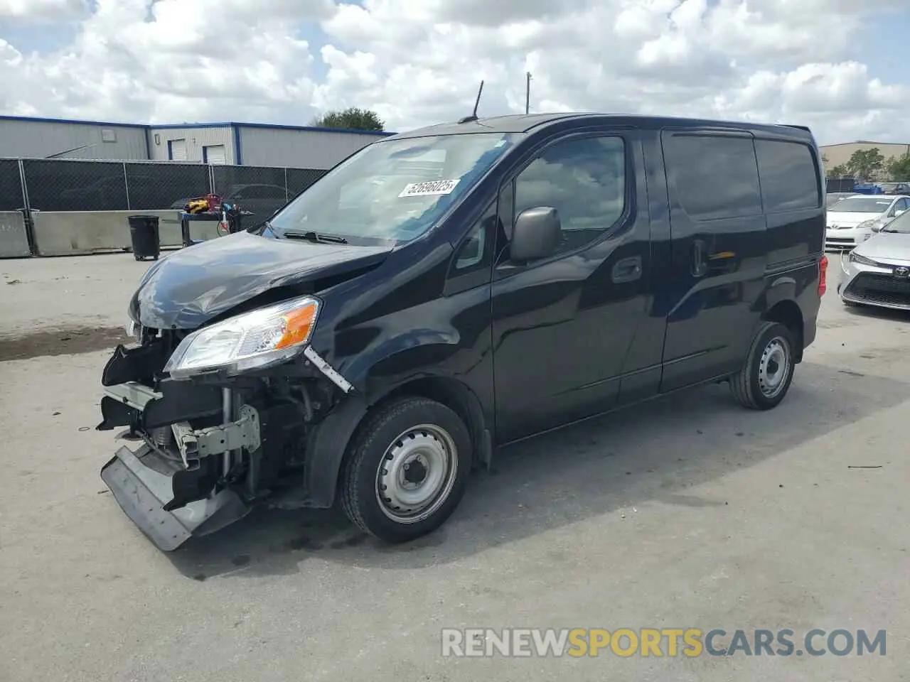 1 Photograph of a damaged car 3N6CM0KN9MK695939 NISSAN NV 2021