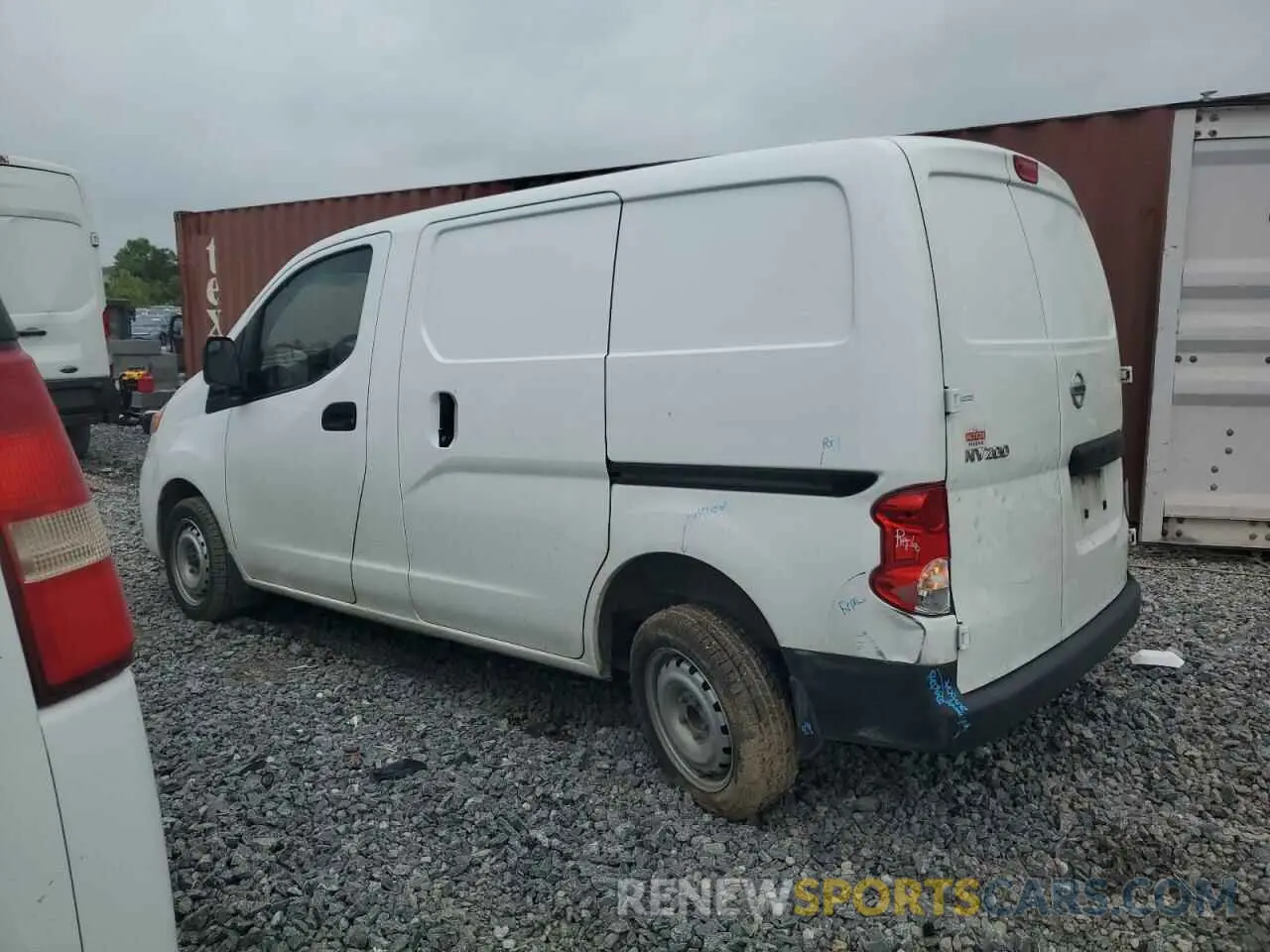 2 Photograph of a damaged car 3N6CM0KNXMK702459 NISSAN NV 2021