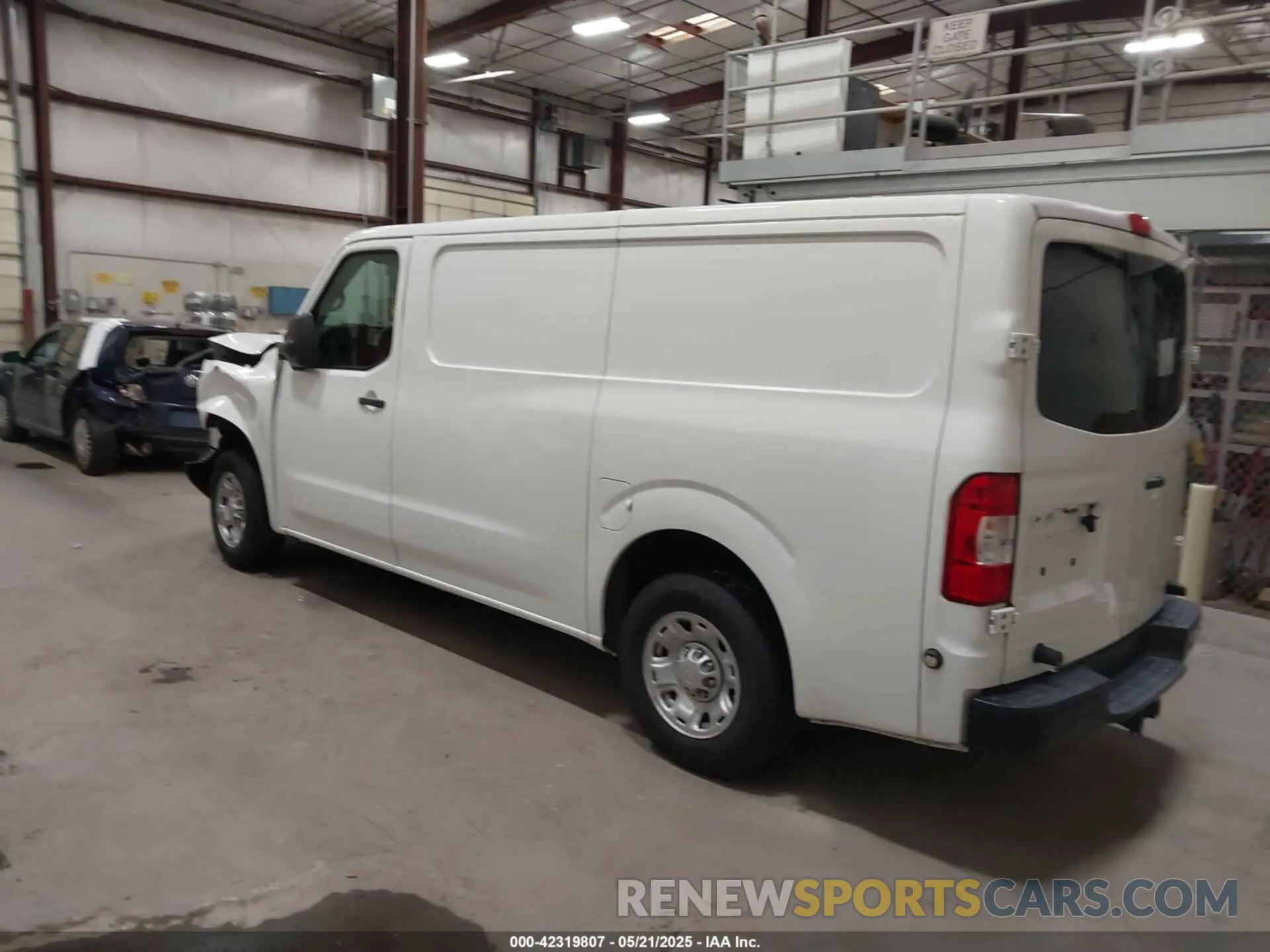 3 Photograph of a damaged car 1N6BF0KM3KN800446 NISSAN NV CARGO NV1500 2019