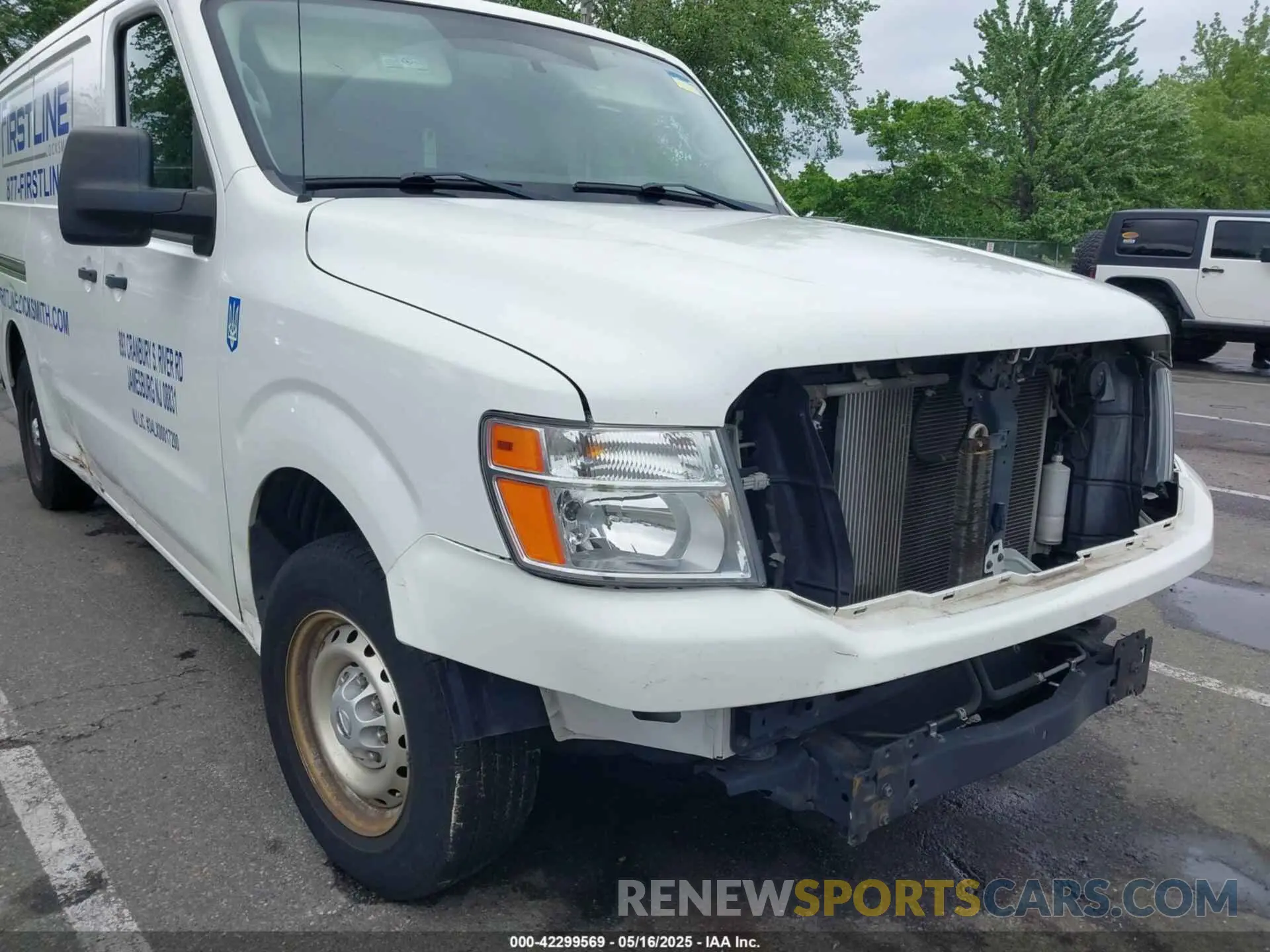 17 Фотография поврежденного автомобиля 1N6BF0KM0LN803824 NISSAN NV CARGO NV1500 2020