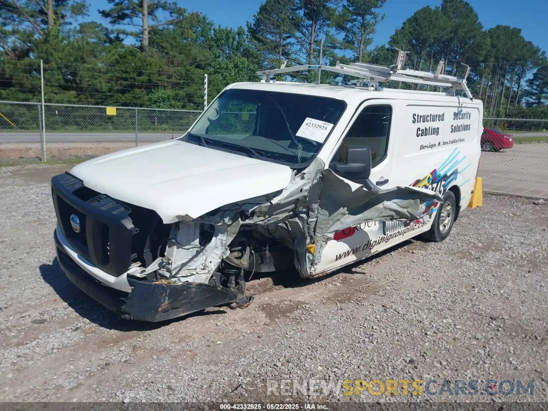 2 Фотография поврежденного автомобиля 1N6BF0KY8KN800302 NISSAN NV CARGO NV2500 HD 2019